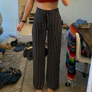 Striped work pants!